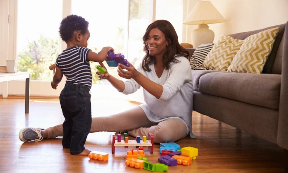 home with a toddler