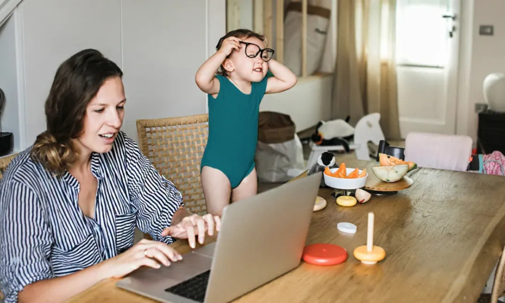 home with a toddler