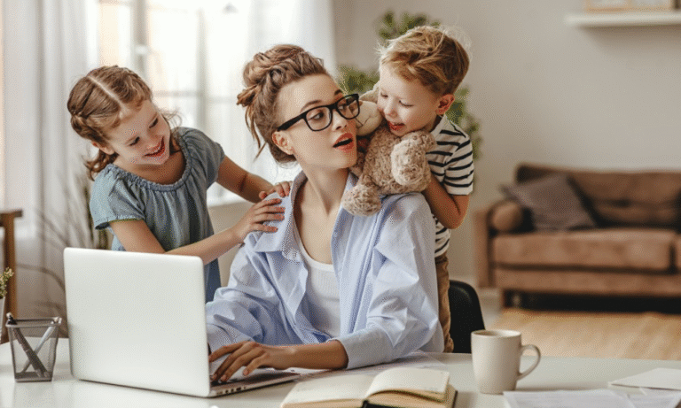 Freelance work and motherhood